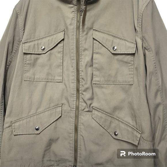 BANANA REPUBLIC Olive Green Utility Jacket - Picture 2 of 10